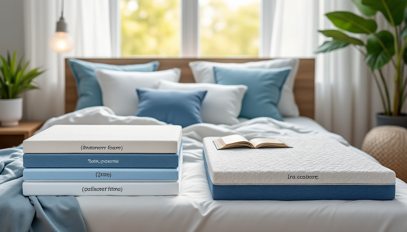 découvrez les différentes matières utilisées pour les matelas et trouvez celle qui convient le mieux à vos besoins de confort et de soutien. comparez les avantages et inconvénients des matelas en mousse, latex, ressorts et plus encore.